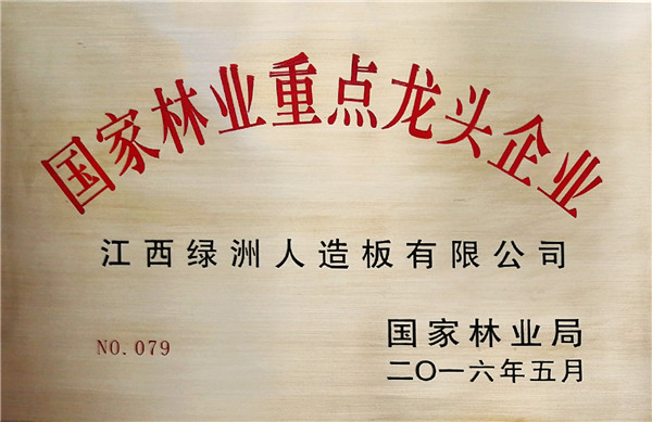 國(guó)家林業(yè)重點(diǎn)龍頭企業(yè)